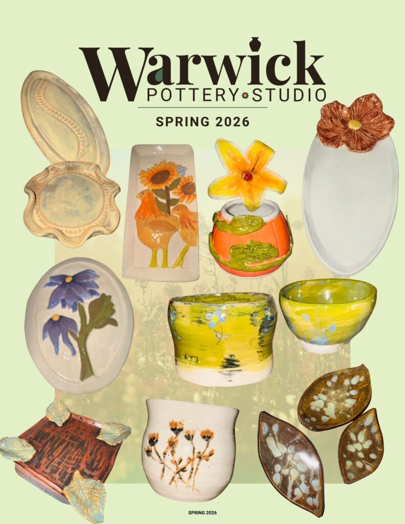 The Warwick Pottery Studio Newsletter Spring 2026
